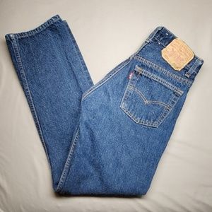 Early 90s Levi 501xx Blue Jeans Button Fly 29W 34L